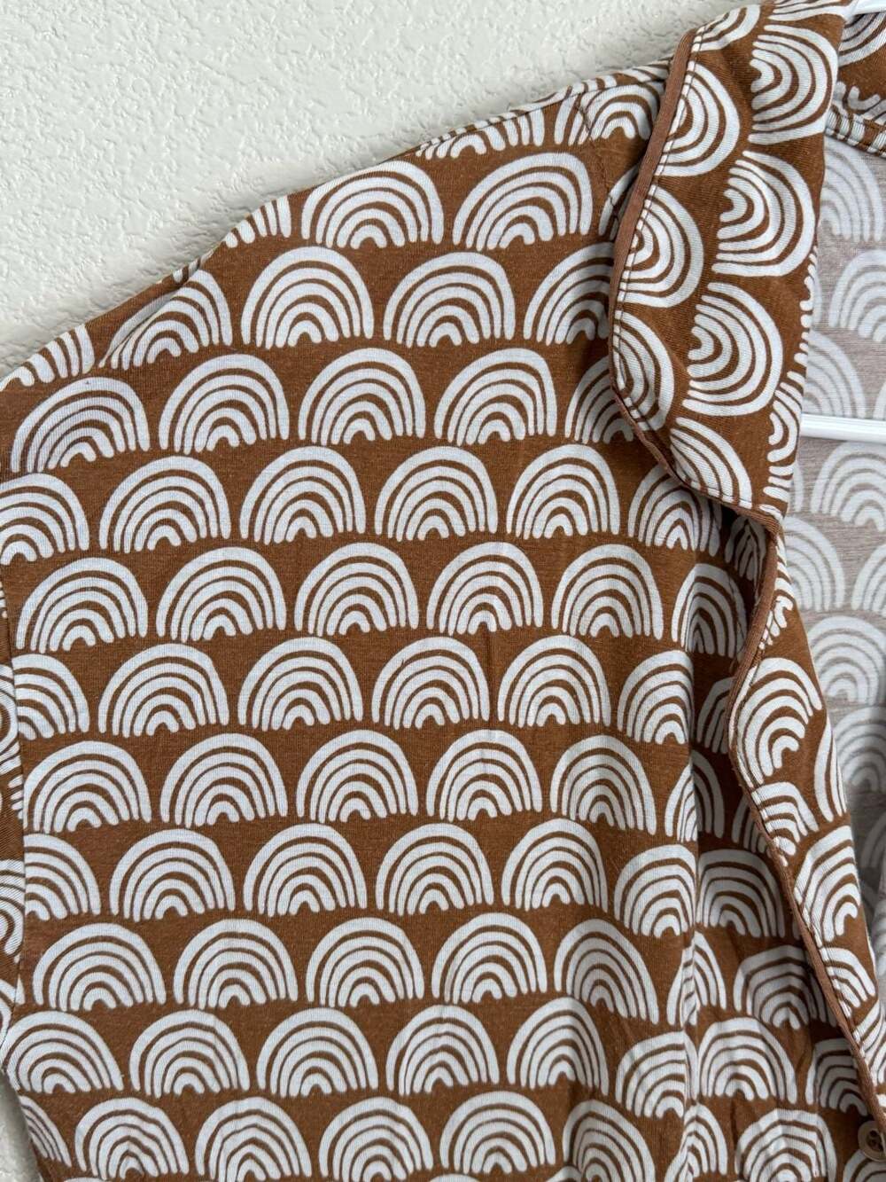 Little Sleepies Rust Rainbows Women's Long Sleeve Bamboo Sleep Shirt - Picture 6 of 6